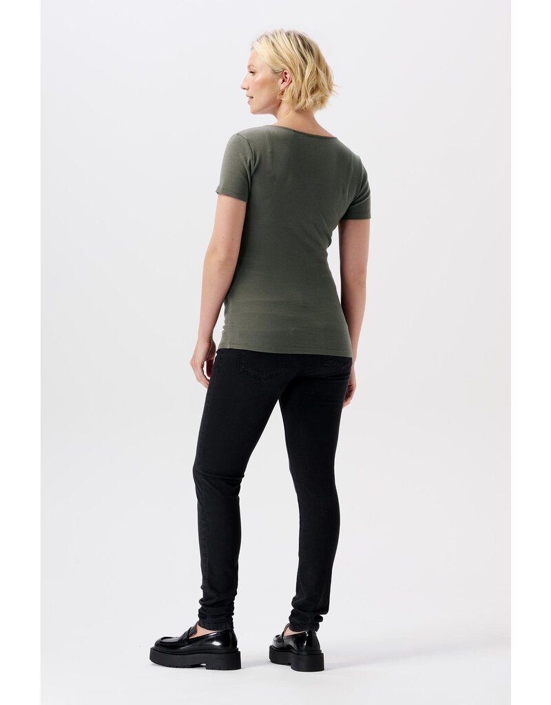 Noppies Noppies shirt - nursing - Sanson - Olive 30N0013 P627