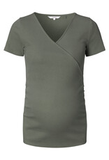 Noppies Noppies shirt - nursing - Sanson - Olive 30N0013 P627