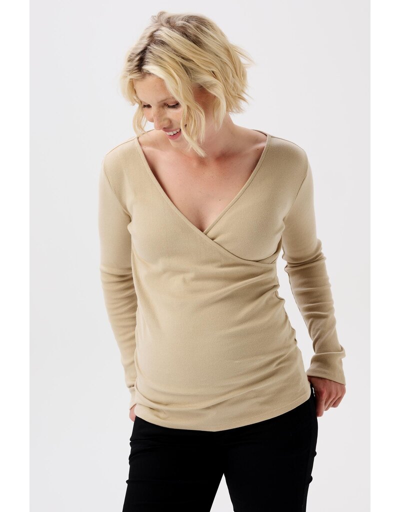 Noppies Noppies shirt - nursing - Sara - White Pepper 30N0014 P427