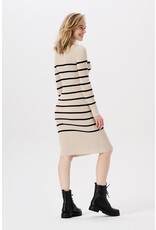 Noppies Noppies Jurk Vena - knit - Light Sand striped 30N0419 N147