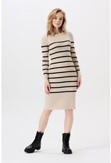 Noppies Noppies Jurk Vena - knit - Light Sand striped 30N0419 N147