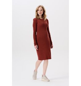 Noppies Noppies zwangerschap-Jurk Vena - knit - Sable