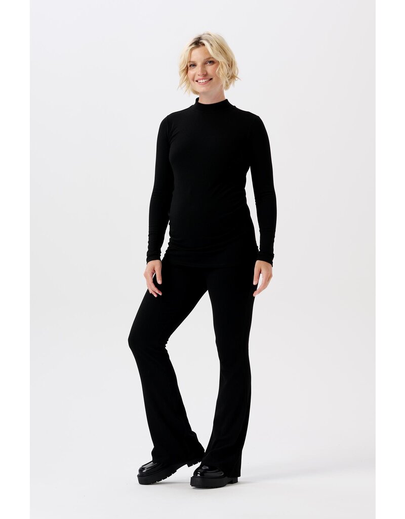 Noppies Noppies broek Flared Heja - rib - black 30N1110 P090