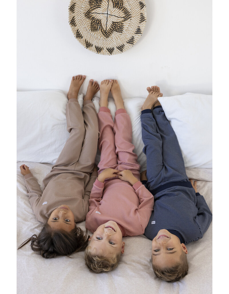 Feetje Baby Feetje Wafelpyjama - Bruin - 305558