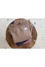 Feetje Baby Feetje Wafelpyjama - Bruin - 305558