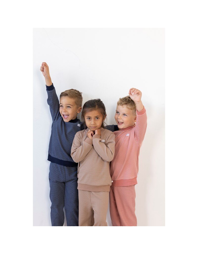 Feetje Baby Feetje Wafelpyjama - Bruin - 305558