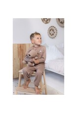 Feetje Baby Feetje Wafelpyjama - Bruin - 305558