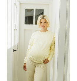 Noppies Noppies zwangerschap-sweater - Janelle - light yellow