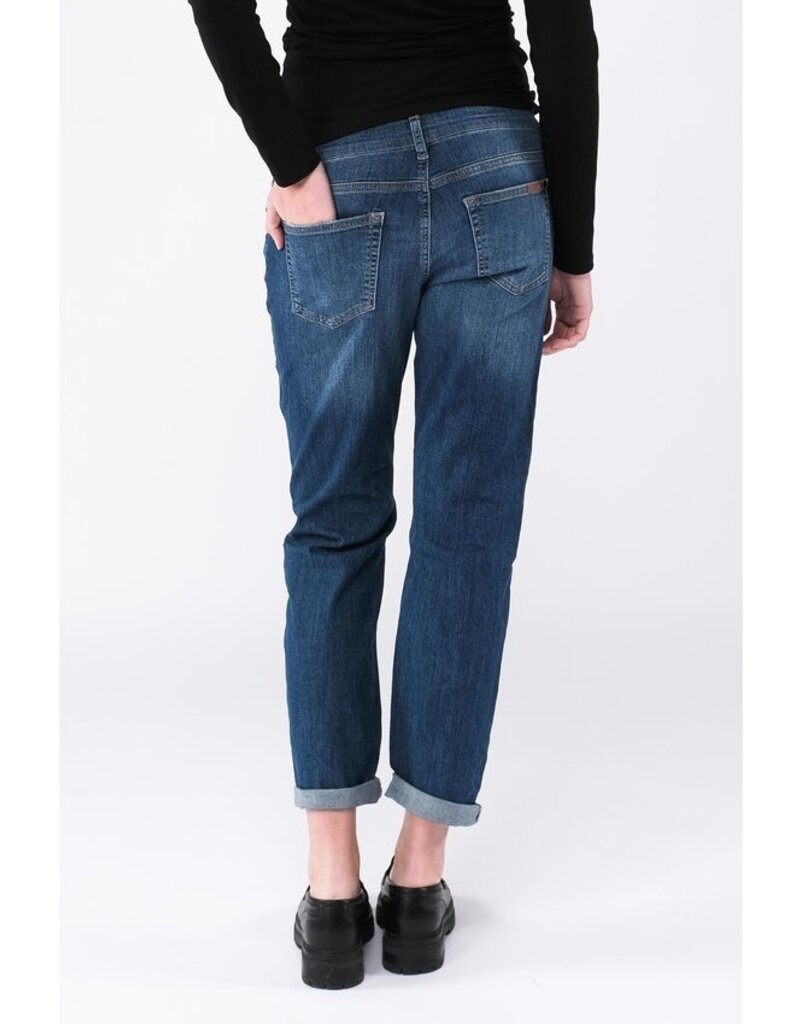 Love2Wait Love2Wait jeans Norah  mom fit - Dark wash - B999008 022