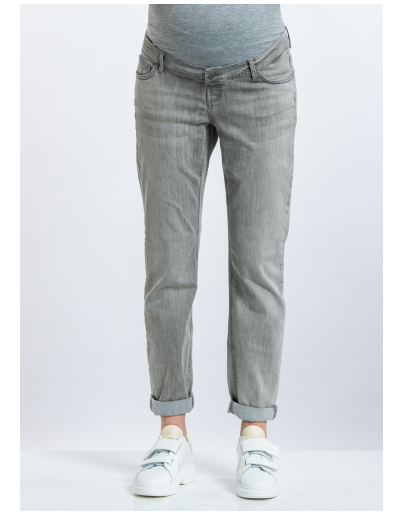 Love2Wait Love2Wait jeans Norah  mom fit - Grey denim - B999008 025