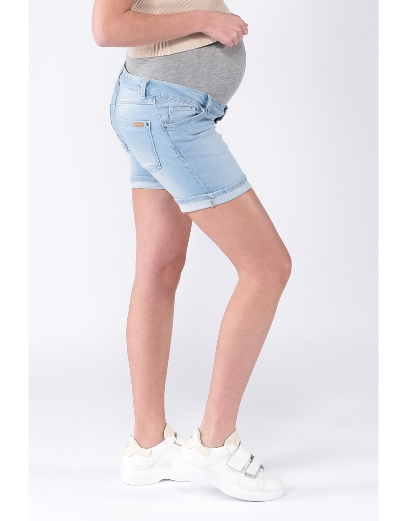 Love2Wait Love2Wait Jeans short - light wash -  B999015 020