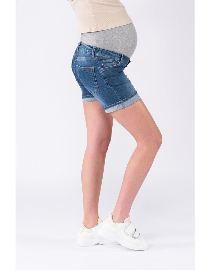 Love2Wait Love2Wait Jeans short - dark wash -  B999015 021