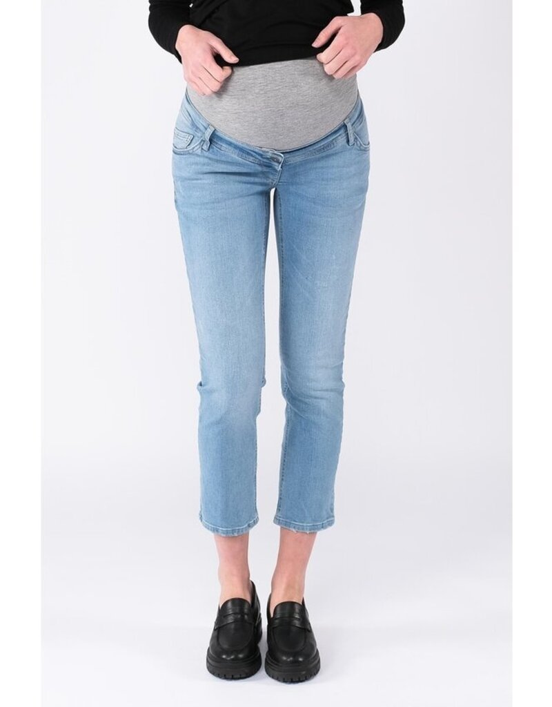 Love2Wait Love2Wait jeans Straight Ankle-Light wash- B9990017 020