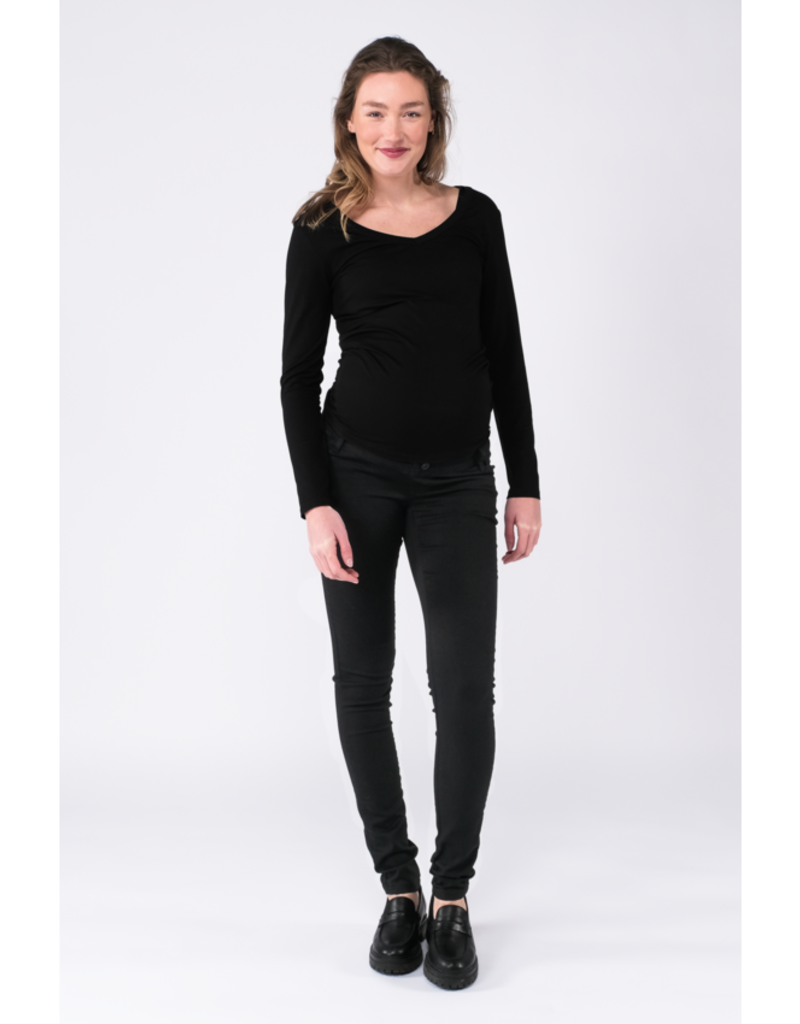 Love2Wait Love2Wait jeans - black skinny pants - Lengte 30 B999018 004