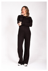 Love2Wait Love2Wait broek -Pants - knit - cable -black C232036 004