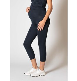 Love2Wait Love2wait zwangerschaps-legging cropped - Tencel - navy