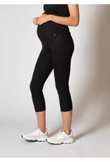 Love2Wait Love2Wait Legging cropped - Tencel - zwart - B999111 - 004