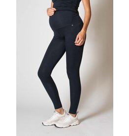 Love2Wait Love2wait zwangerschaps-legging - long - Tencel - donker blauw