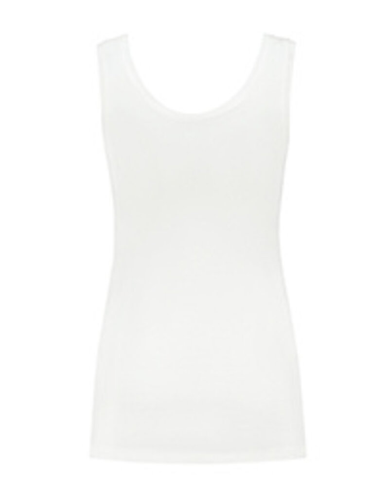 Love2Wait Love2Wait top - hemdje - tencel off white - B999004 034