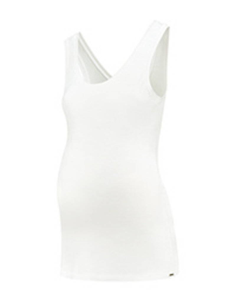 Love2Wait Love2Wait top - hemdje - tencel off white - B999004 034