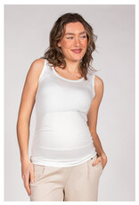 Love2Wait Love2Wait top - hemdje - tencel off white - B999004 034