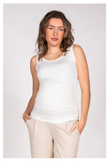 Love2Wait Love2Wait top - hemdje - tencel off white - B999004 034