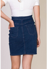 Love2Wait Love2Wait skirt - Powerstretch Buttoned-Stone Wash C241000 021