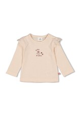 Feetje Baby Feetje Shirt ruches - " Wild Flowers " -  offwhite 51602307