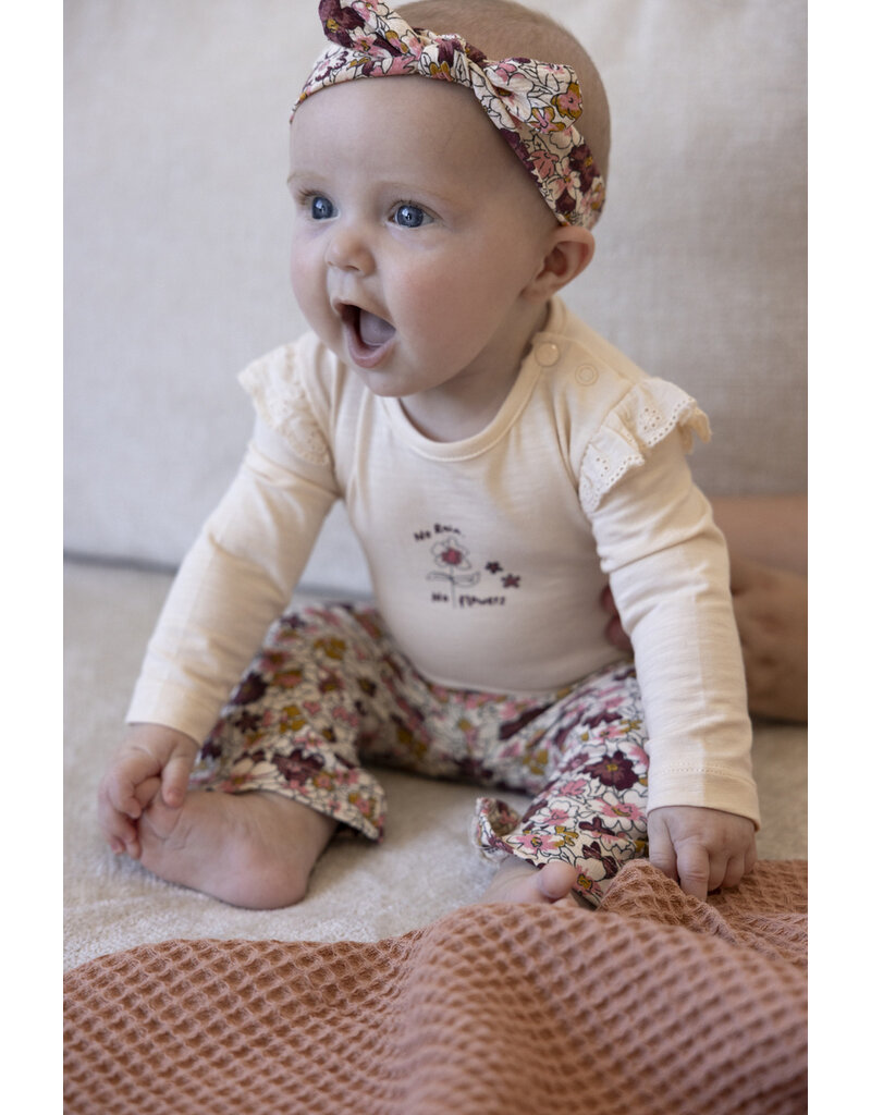 Feetje Baby Feetje Shirt ruches - " Wild Flowers " -  offwhite 51602307