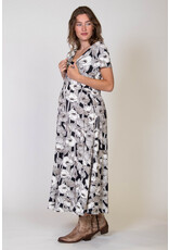 Love2Wait Love2Wait Long dress nursing - Fiore - all-over print C241034 016