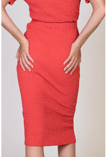 Love2Wait Love2Wait Skirt Split - Crepe - Coral red - C241041 078