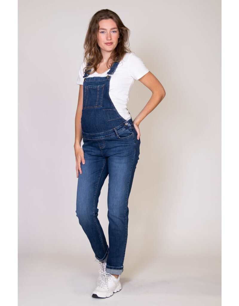 Love2Wait Love2Wait Salopette - Denim- Stone Wash B999026 021