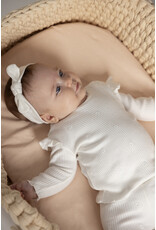Feetje Baby Feetje Haarband rib met borduursels - Strawberry Fields - offwhite 53100600