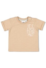 Feetje Baby Feetje - T-shirt - Cool Family - zand - 51700857