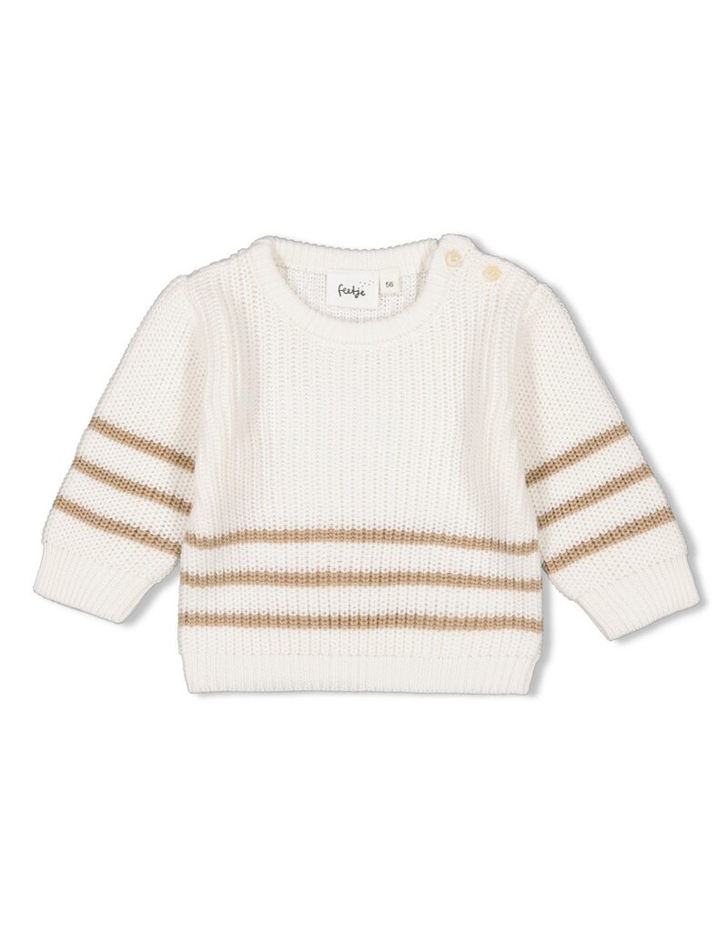 Feetje Baby Feetje - Sweater gebreid - Cool Family - offwhite - 51602320