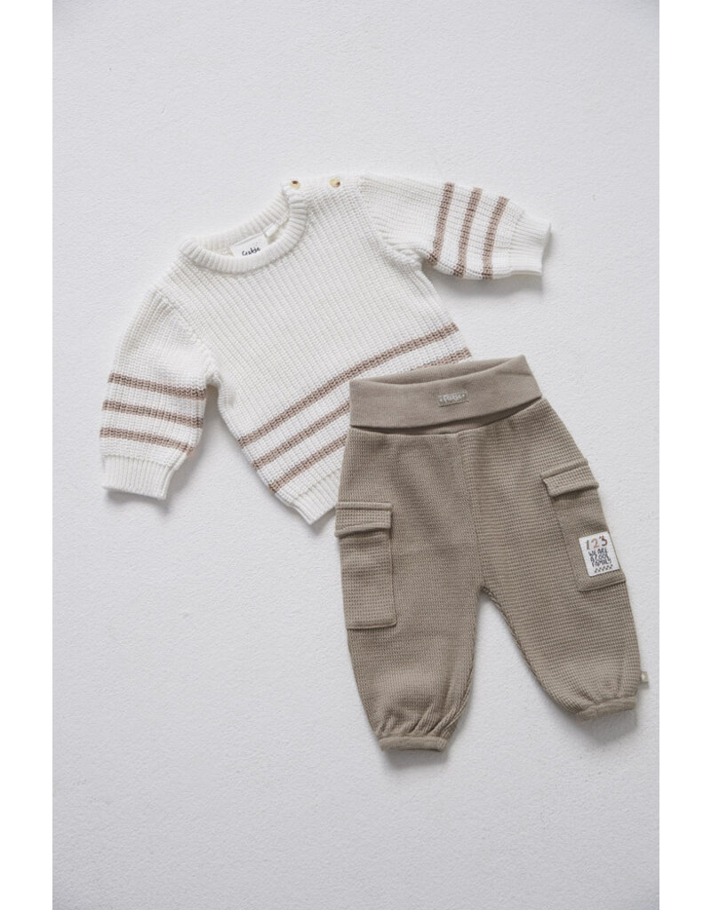 Feetje Baby Feetje - Sweater gebreid - Cool Family - offwhite - 51602320