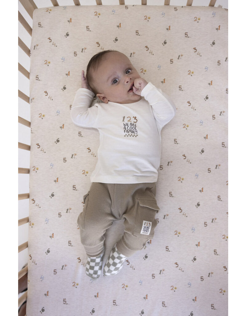 Feetje Baby Feetje - Shirt - Cool Family - front  print - offwhite 51602317