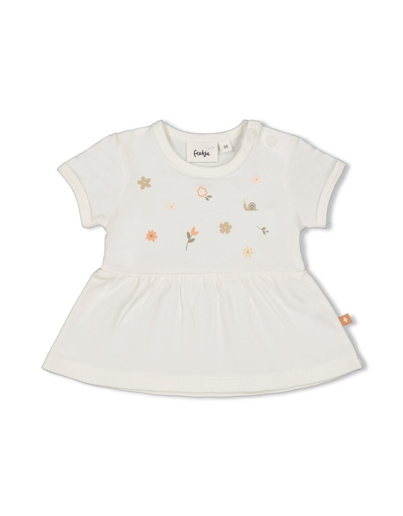 Feetje Baby Feetje Shirt geprint - Bloom with Love - offwhite 51700848