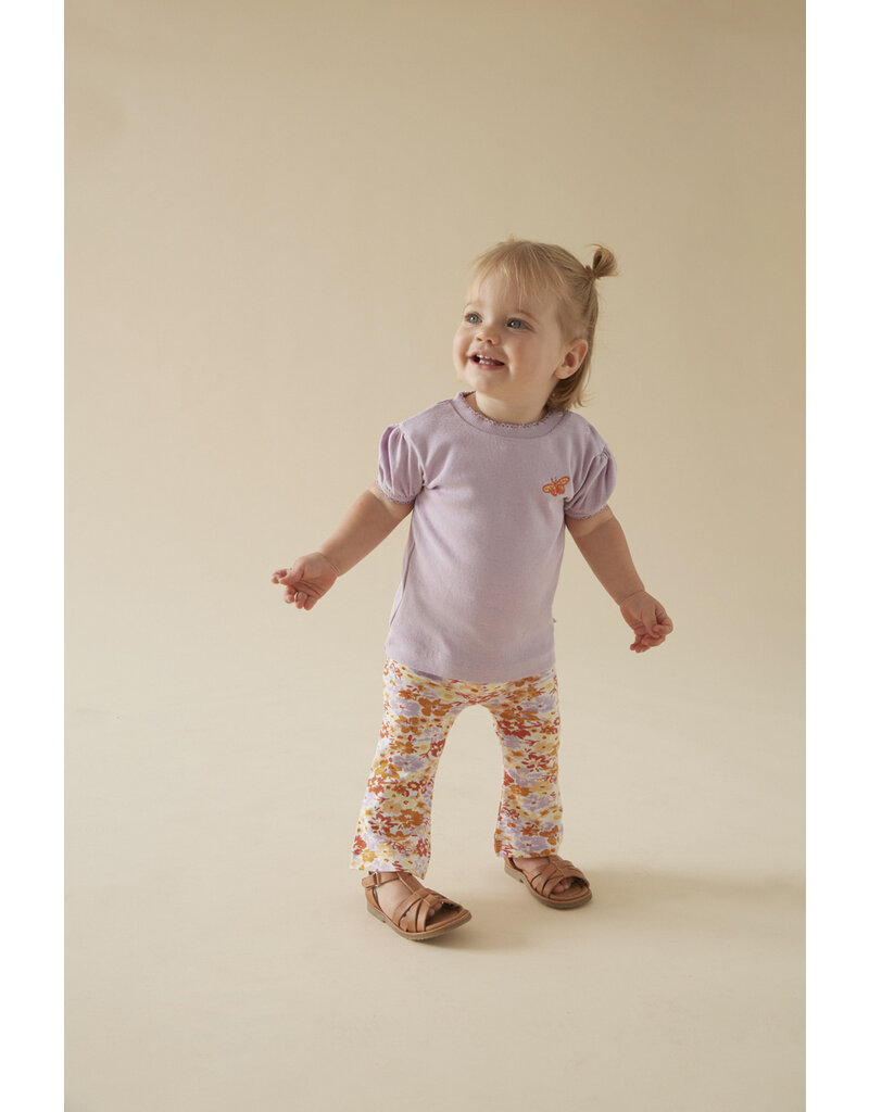 Feetje Baby Feetje Flare Broek AOP - "Sunny Side Up " -  offwhite 52202182