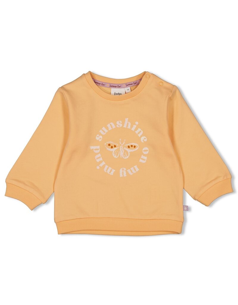 Feetje Baby Feetje Sweater - Sunny Side Up - abrikoos 51602340
