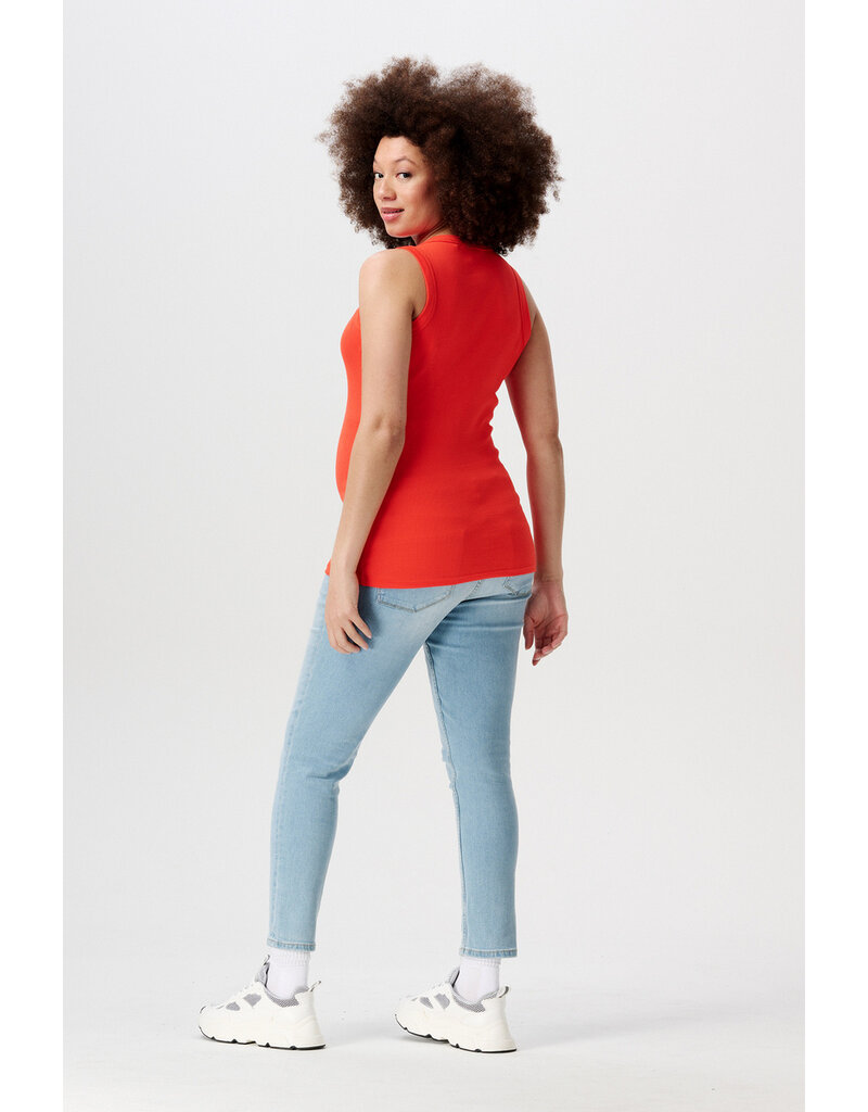 Noppies Noppies Kaysa - rib - Tanktop - cherry tomato - 4030010 P899