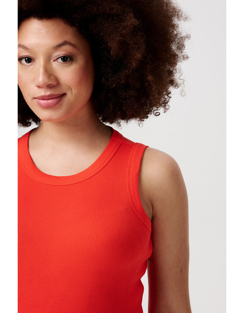 Noppies Noppies Kaysa - rib - Tanktop - cherry tomato - 4030010 P899