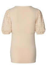 Noppies Noppies shirt  - nursing- Kayleigh - light sand - 4030011 - N147