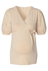 Noppies Noppies shirt  - nursing- Kayleigh - light sand - 4030011 - N147