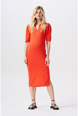 Noppies Noppies  jurk - Kate - Cherry tomato rood- 4030410 P899