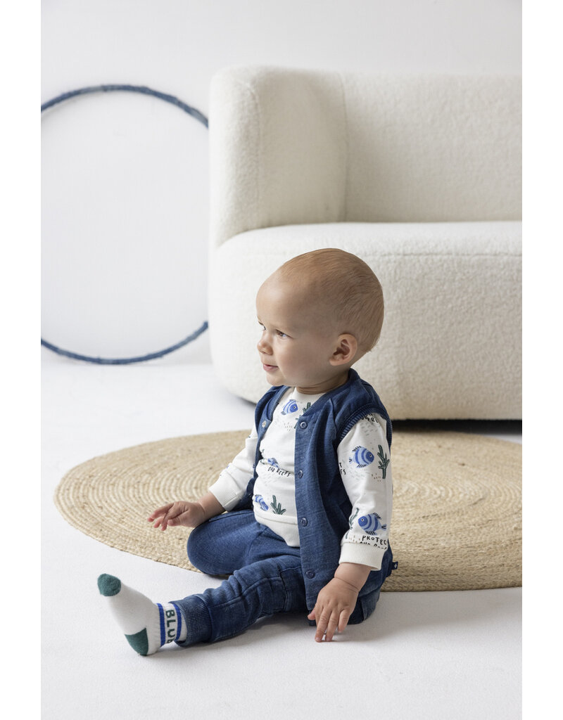 Feetje Baby Feetje - Sokjes - Protect Our Reefs - Offwhite - 50400284