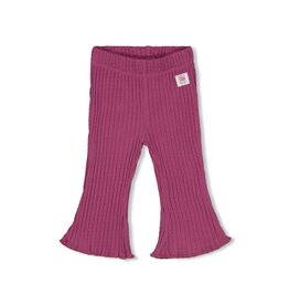 Feetje Baby Feetje Flare Broek rib - Sunny Love - Violet