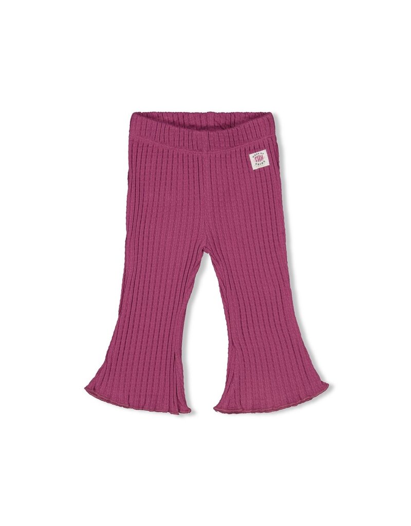 Feetje Baby Feetje Flare Broek rib - Sunny Love - Violet - 52202167