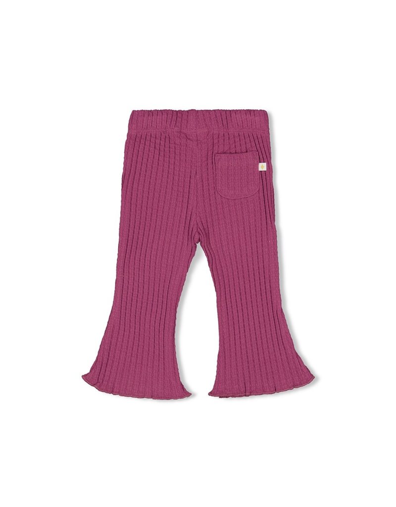 Feetje Baby Feetje Flare Broek rib - Sunny Love - Violet - 52202167