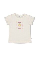 Feetje Baby Feetje T-shirt print- Sunny Love - offwhite - 51700864